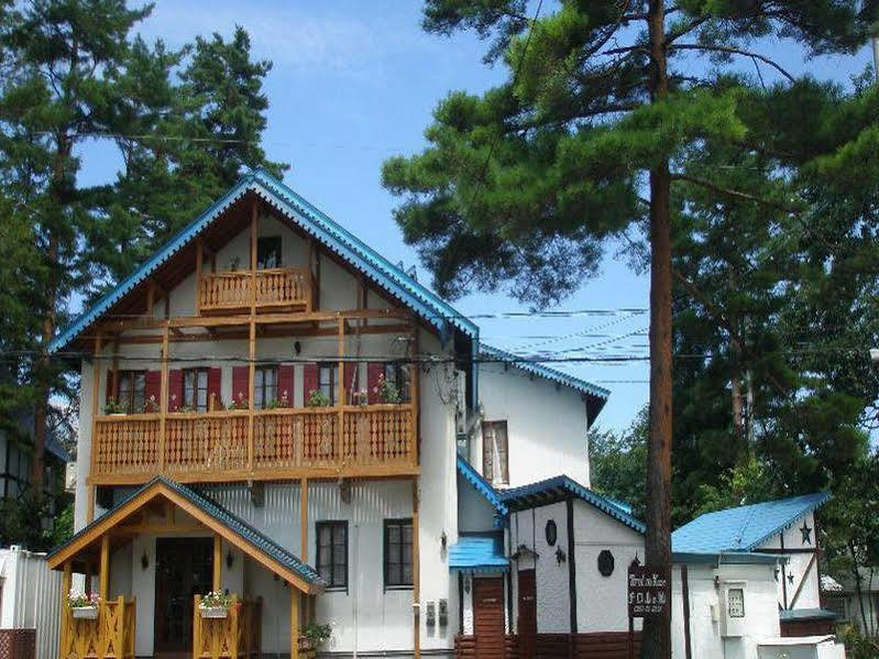 Alpine Wind Bed & Breakfast Hakuba Exterior foto